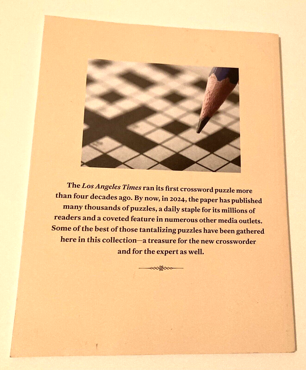 SPECIAL Los Angeles CROSSWORD PUZZLE 114 Puzzles Time Includes 36 Minis EBay