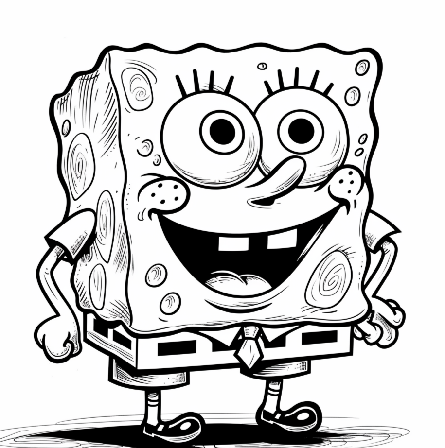 spongebob printable coloring pages spongebob printable coloring pages