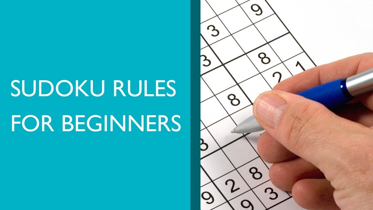 Sudoku Rules For Beginners YouTube