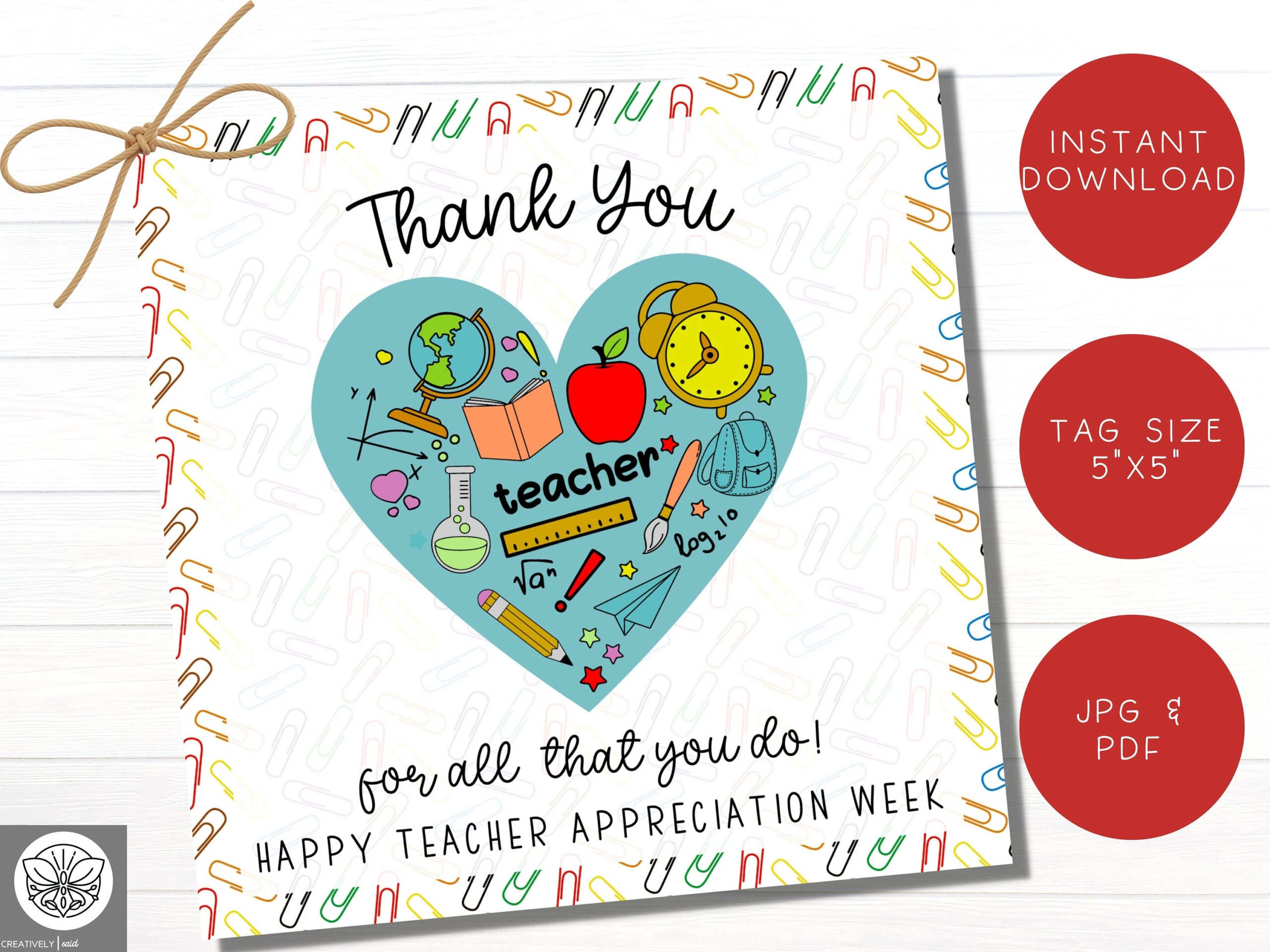 printable cards for teacher appreciation week