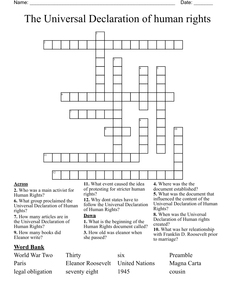 universal crossword puzzle for today answers