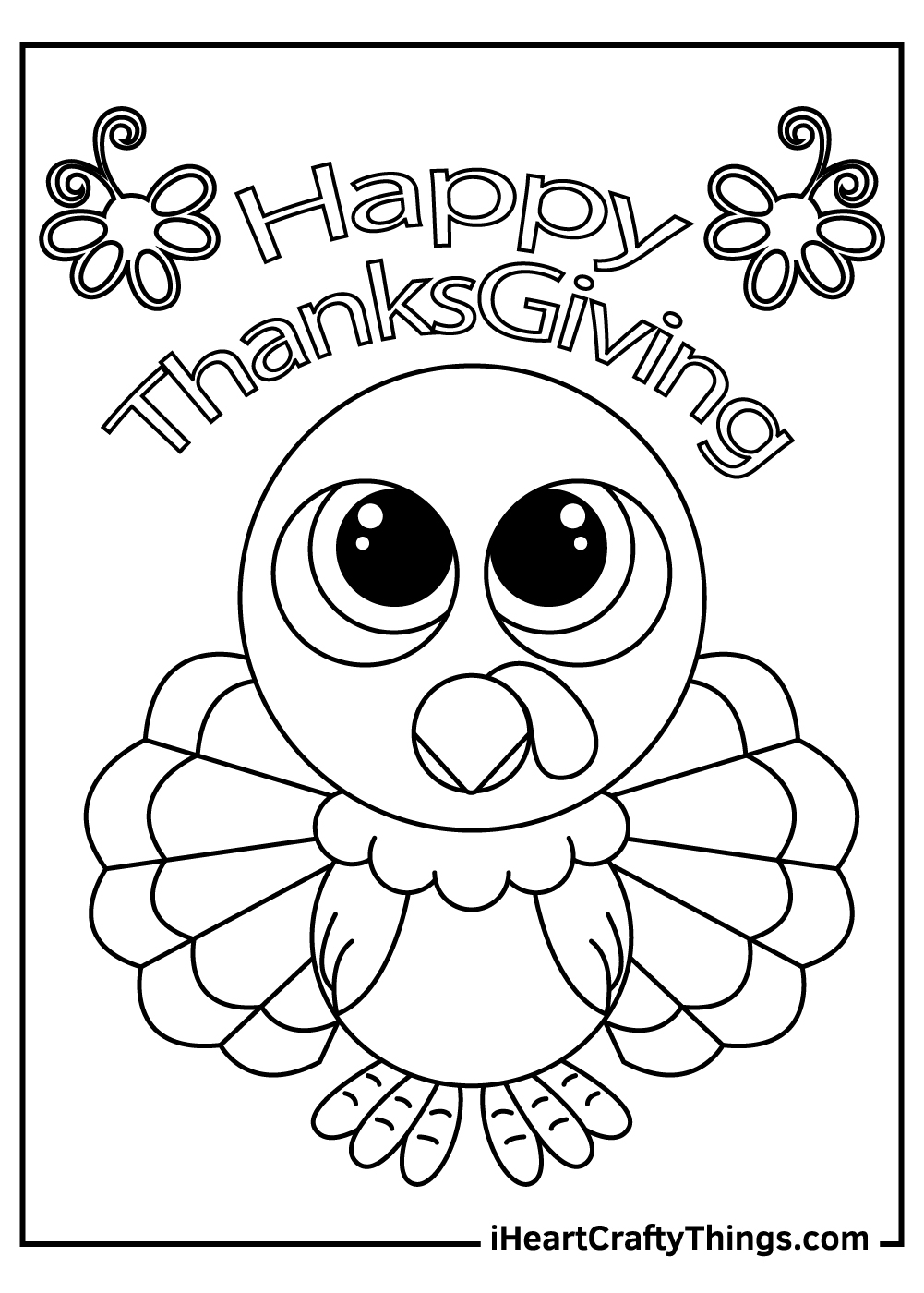 coloring pages thanksgiving printable