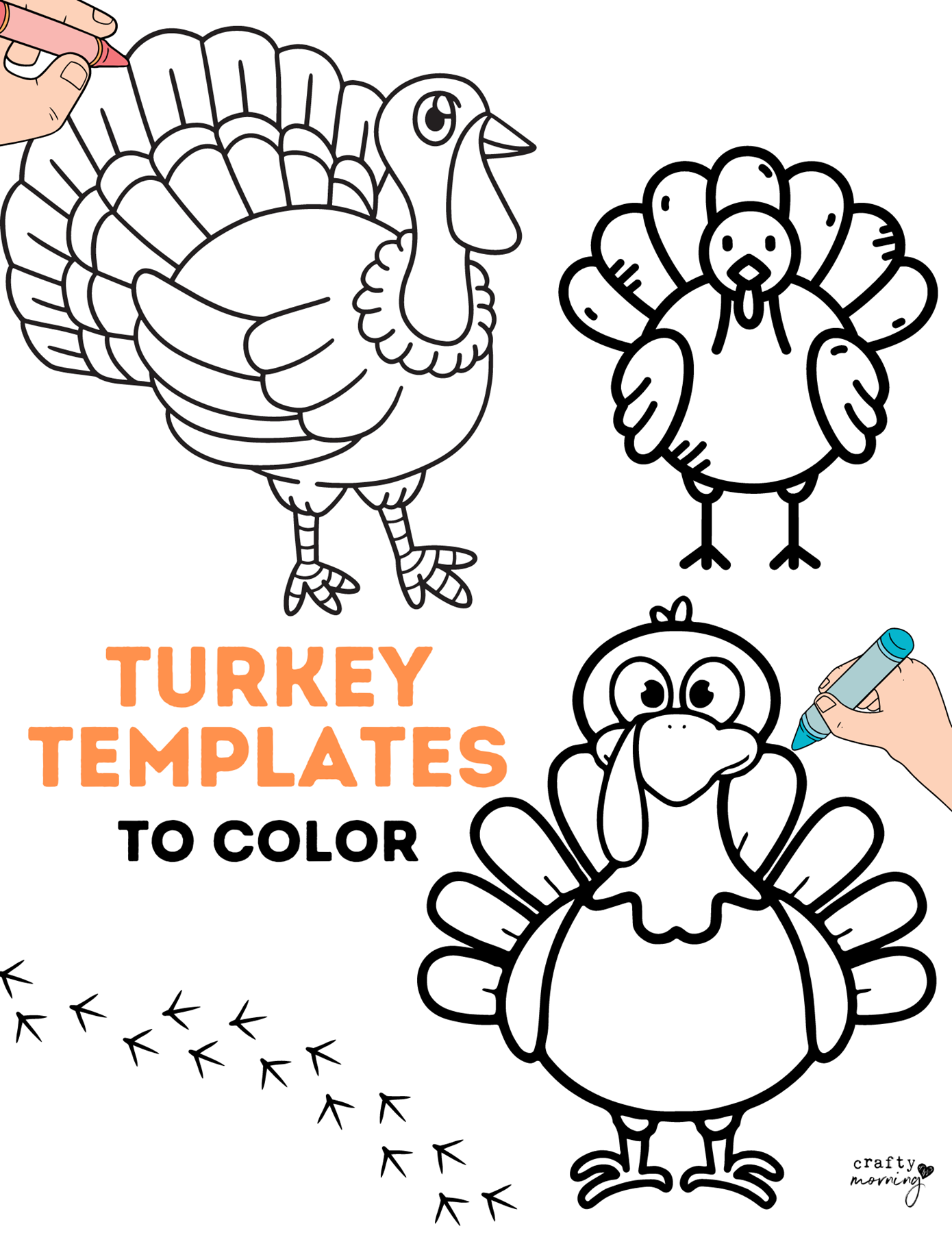turkey outline printable