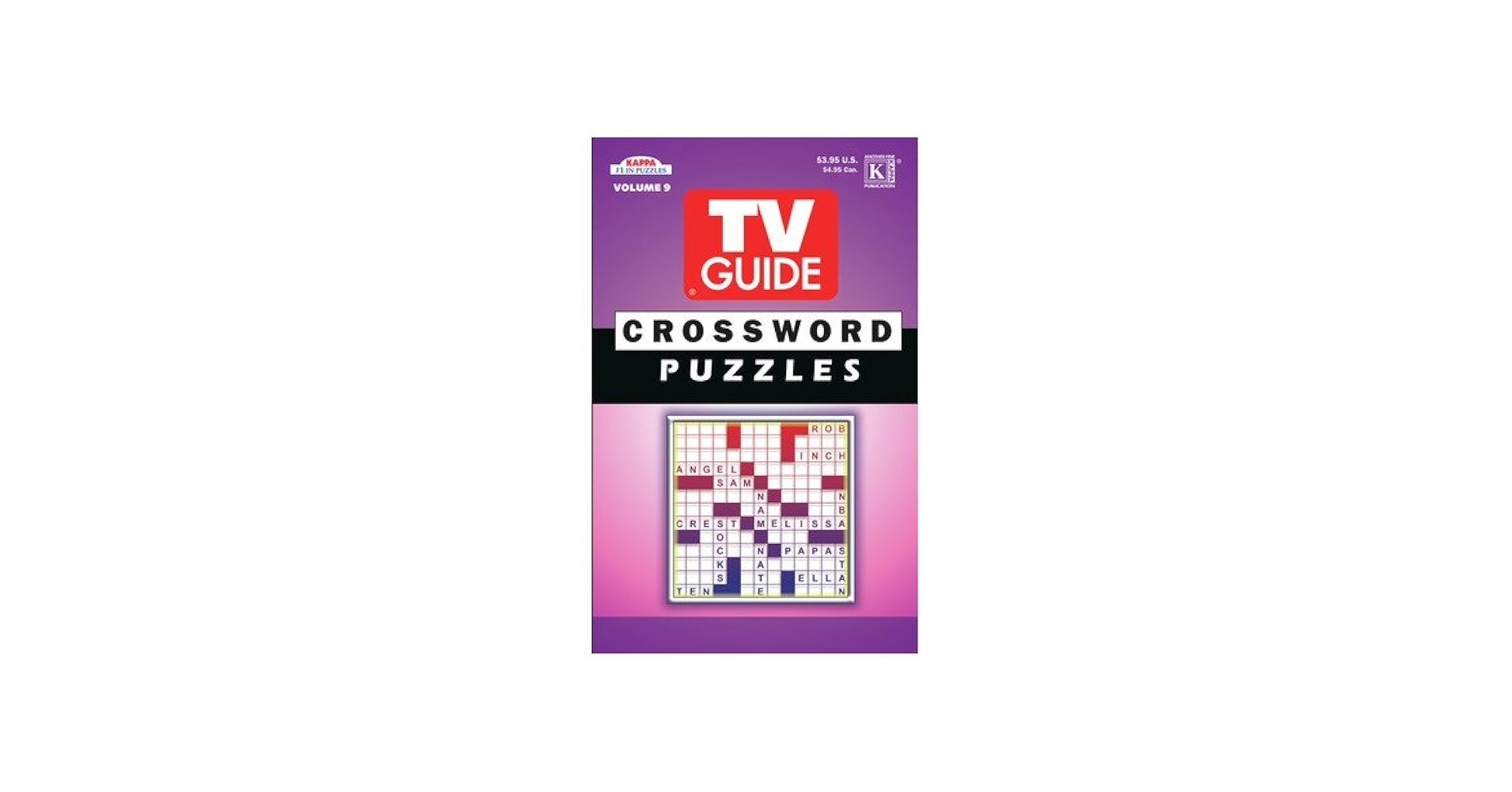 TV Guide Crossword Puzzle Book Unknown Author 0088908351004 Amazon Books
