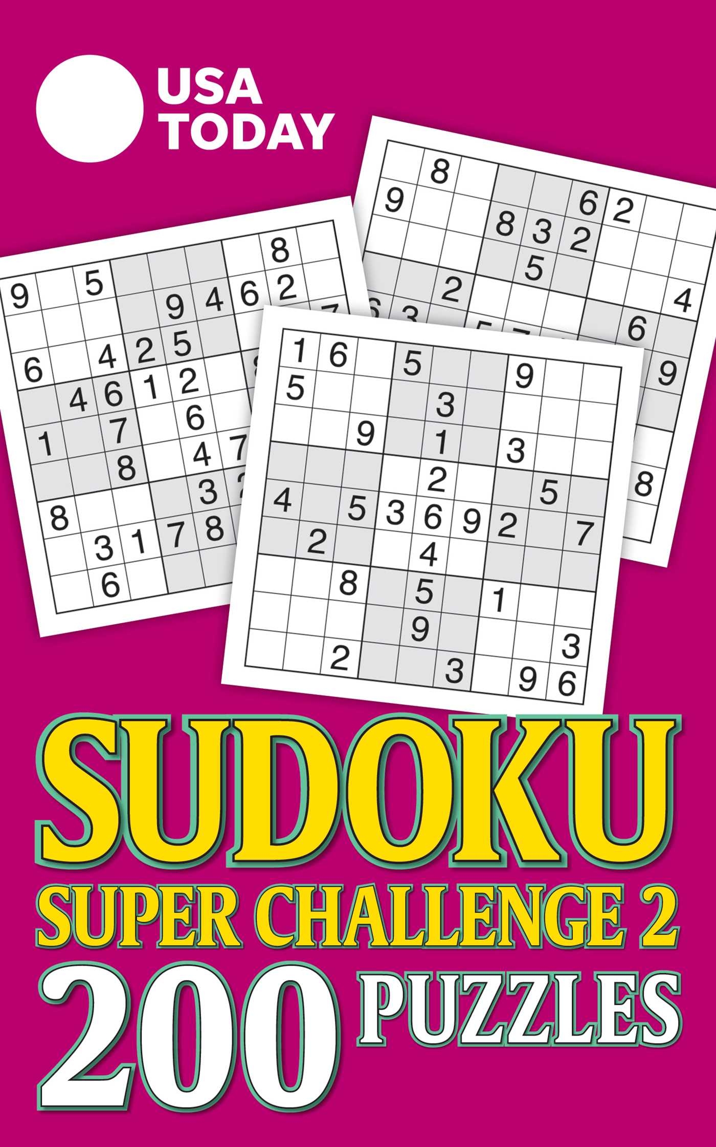 USA TODAY Sudoku Super Challenge 2 Book By USA TODAY Official Publisher Page Simon Schuster USA TODAY Sudoku Super Challenge 2 Book By USA TODAY Official Publisher Page Simon Schuster