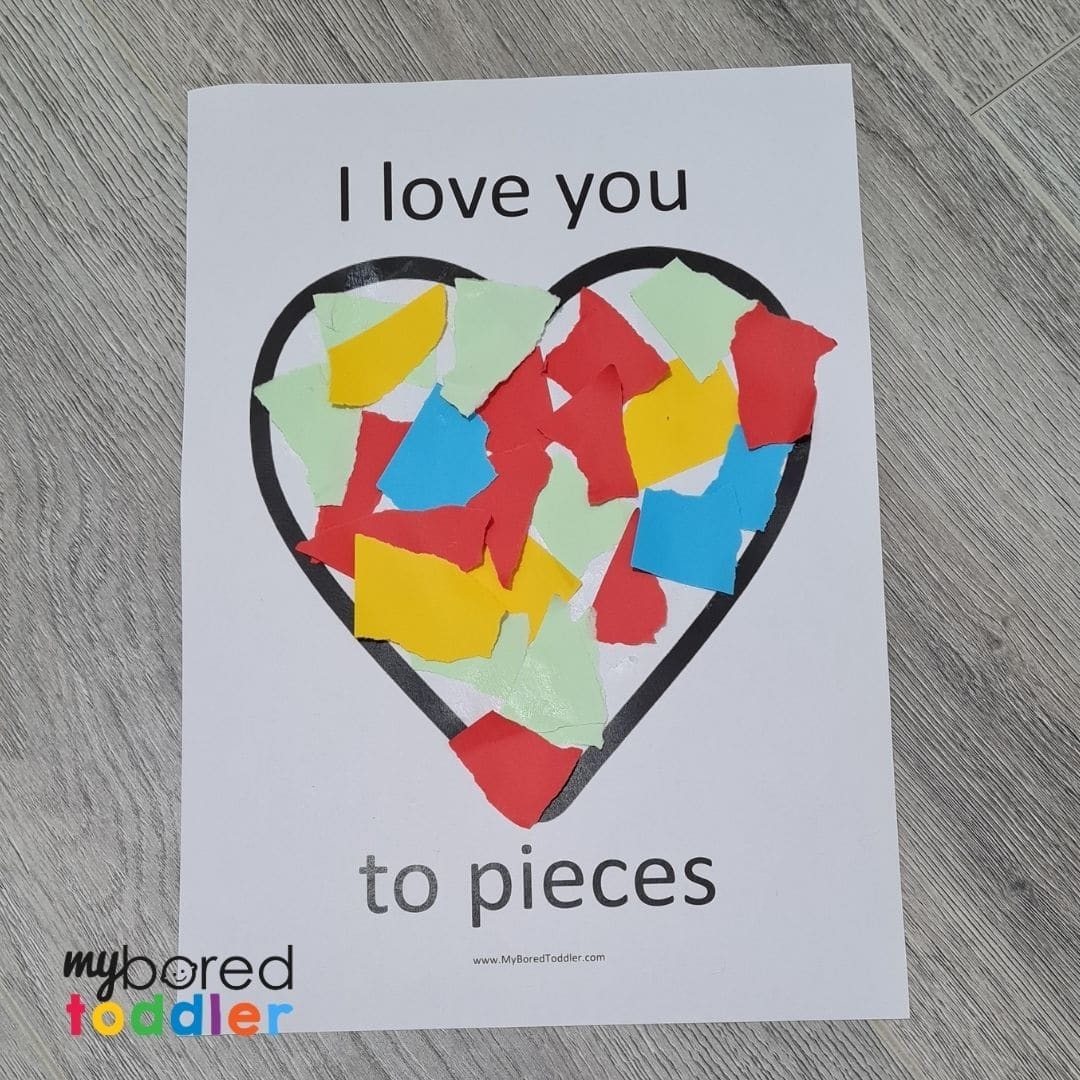 i love you to pieces printable i love you to pieces printable