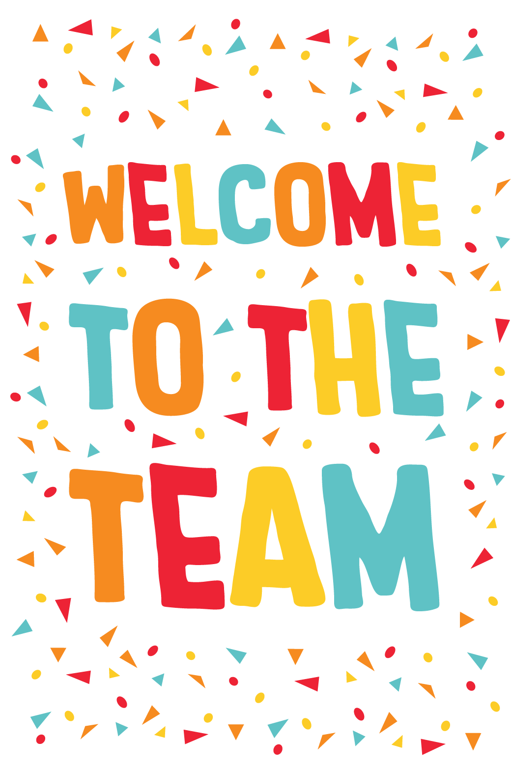 Welcome To Our Pack Welcome To The Team Ecard CardSnacks