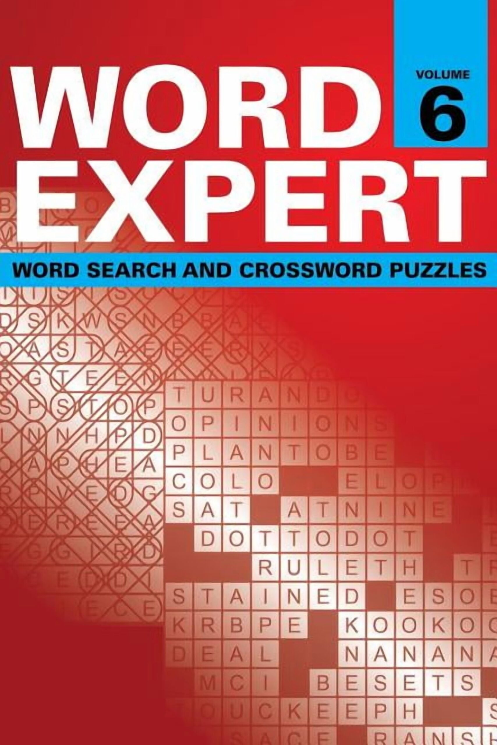 Word Expert Volume 6 Word Search And Crossword Puzzles Paperback Walmart