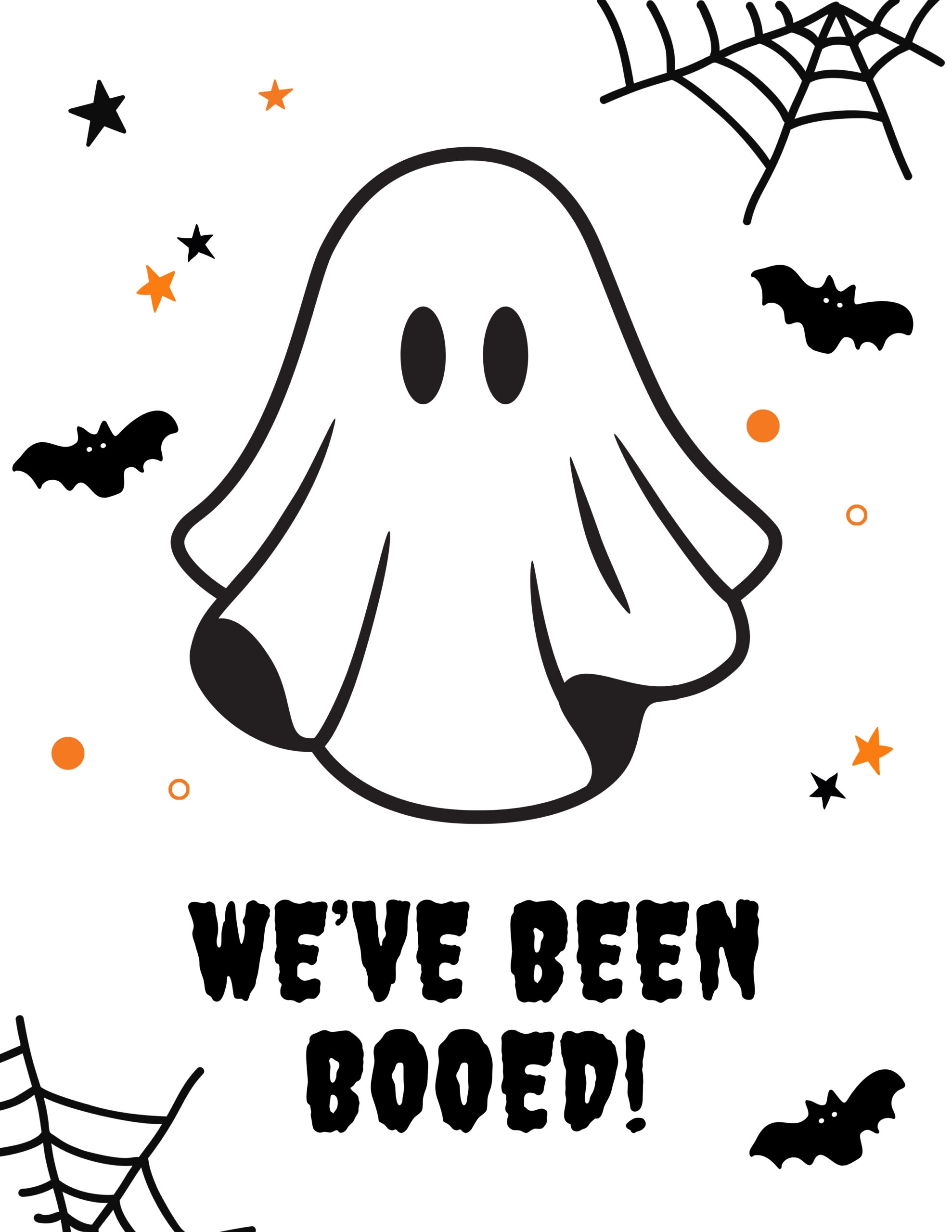 you've been booed printable